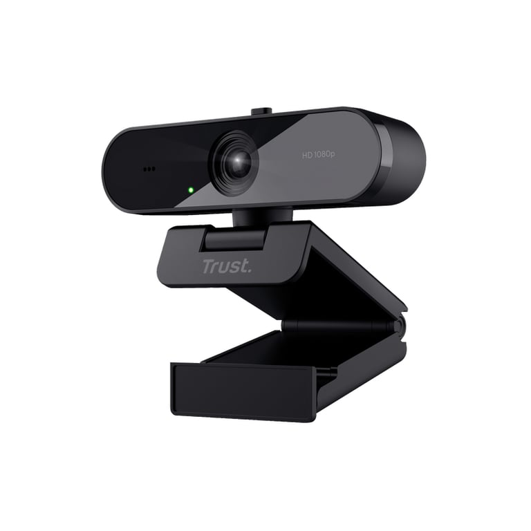 Webcam Trust Tanor – Full HD 1080p avec microphone et filtre de confidentialité - vue 4