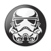 PopSockets Grip Stormtrooper Icon negro/blanco