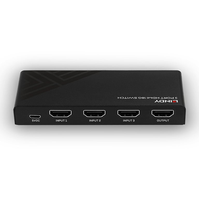 Lindy Switch HDMI 3 ports, 18G - Neuf