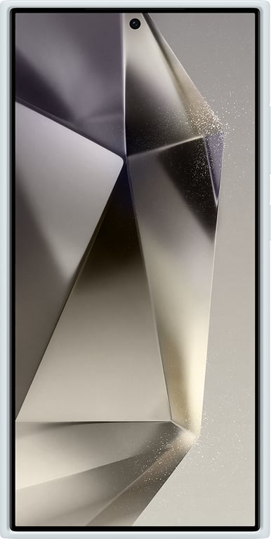 Funda de silicona gris claro para Samsung G S24 ULTRA