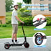 Scooter Eléctrico W7 | Motor 650W | Batería 42V 10.5Ah | Neumáticos de 8.5 Pulgadas| Velocidad Máx 35 km/h | Autonomía 35 km