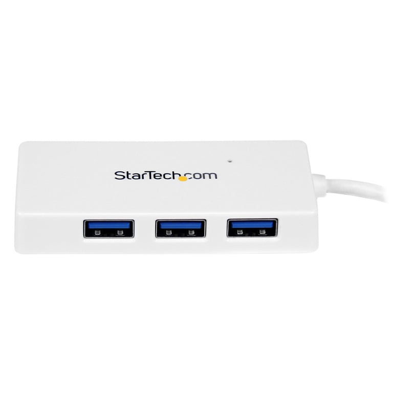 StarTech.com Hub USB 3.0 à 4 ports avec câble intégré 5Gbps Neuf - vue 2