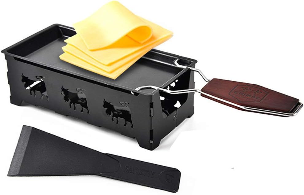 Mini Raclette Pliable Portable avec Spatule Neuf