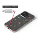 Coque en silicone - Compatible Apple iPhone 16 Plus - design montee de fleurs