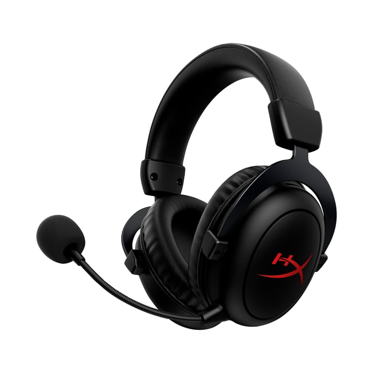 Casque De Jeu Sans Fil HyperX Cloud II Core – Autonomie 80h, Son Spatial DTS