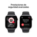 Watch Series 11 (2025) GPS Boitier de 46mm en Aluminium Gris sidéral avec bracelet sport, Noir - M/L