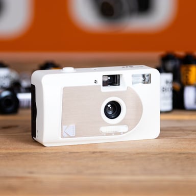 Macchina fotografica motorizzata Kodak S88 Bianco