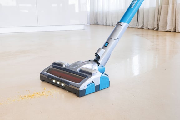Hoover HF522YSP 011 Aspirateur balai Batterie Sec&humide Micro Sans sac 0,45 L 330 W Gris