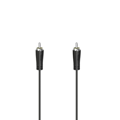 Hama 00205098 cavo audio 1,5 m RCA nero
