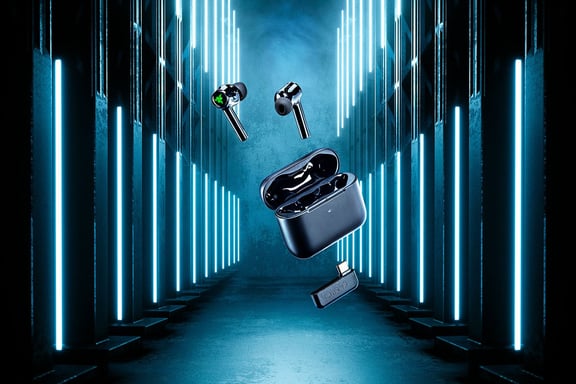 Razer Hammerhead Pro HyperSpeed Auriculares True Wireless Stereo (TWS) Dentro de oído Juego Bluetooth Negro