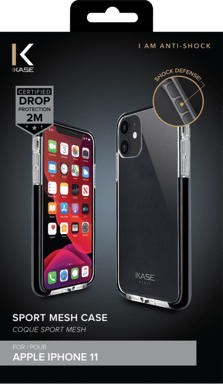 Custodia Sport Mesh per Apple iPhone 11, Jet Black