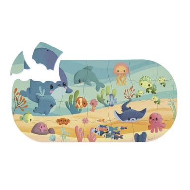 Puzzle de 28 piezas para el baño de los más pequeños