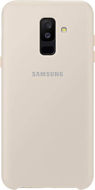 Coque rigide Samsung EF-PA605CF dorée pour Galaxy A6+ A605 2018