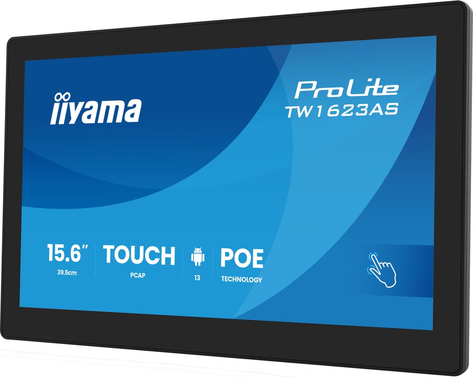 Ecran PC iiyama TW1623AS B3P 15.6 1920 x 1080 Full HD LED Écran tactile - vue 4