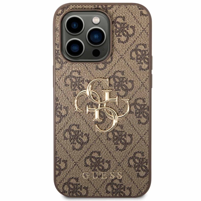 Coque Guess 4G Big Metal Logo iPhone 14 Pro Max Rigide - vue 2