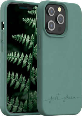 Coque iPhone 13 Pro Natura Night Green - Eco-conçue Just Green