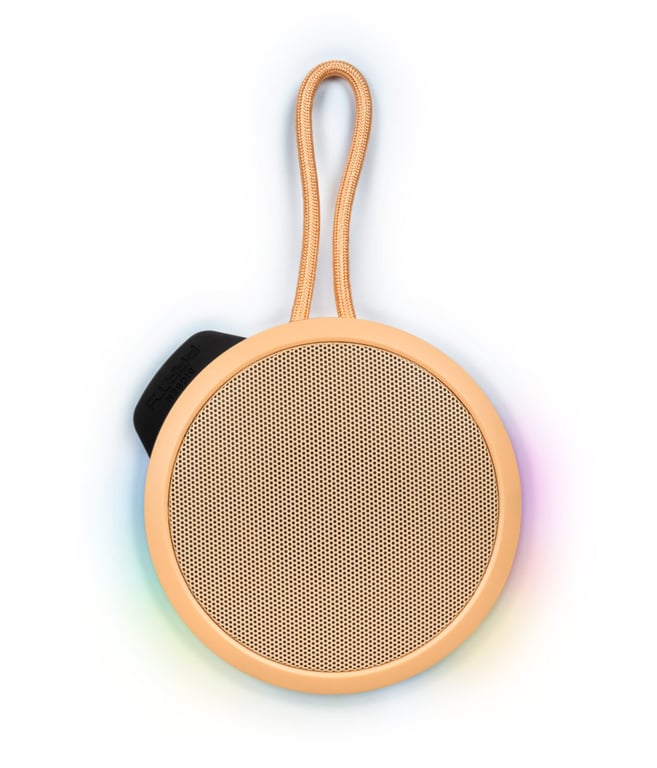 BIGBEN Party Enceinte Bluetooth ronde avec dragonne et effets lumineux Pastel - vue 4