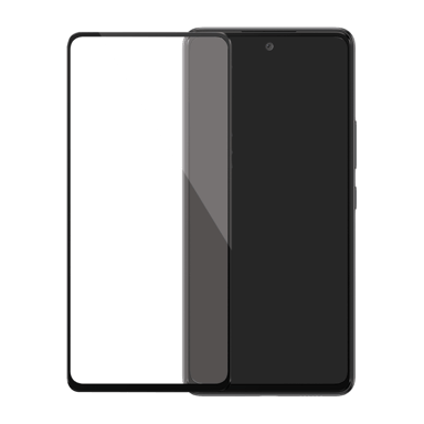 Protection d'écran en verre trempé (100% de surface couverte) pour Samsung Galaxy A53 5G 2022, Noir