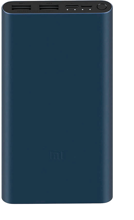 Xiaomi Mi PowerBank 3 10000 mAh 18W QuickCharge 3.0 Bleu