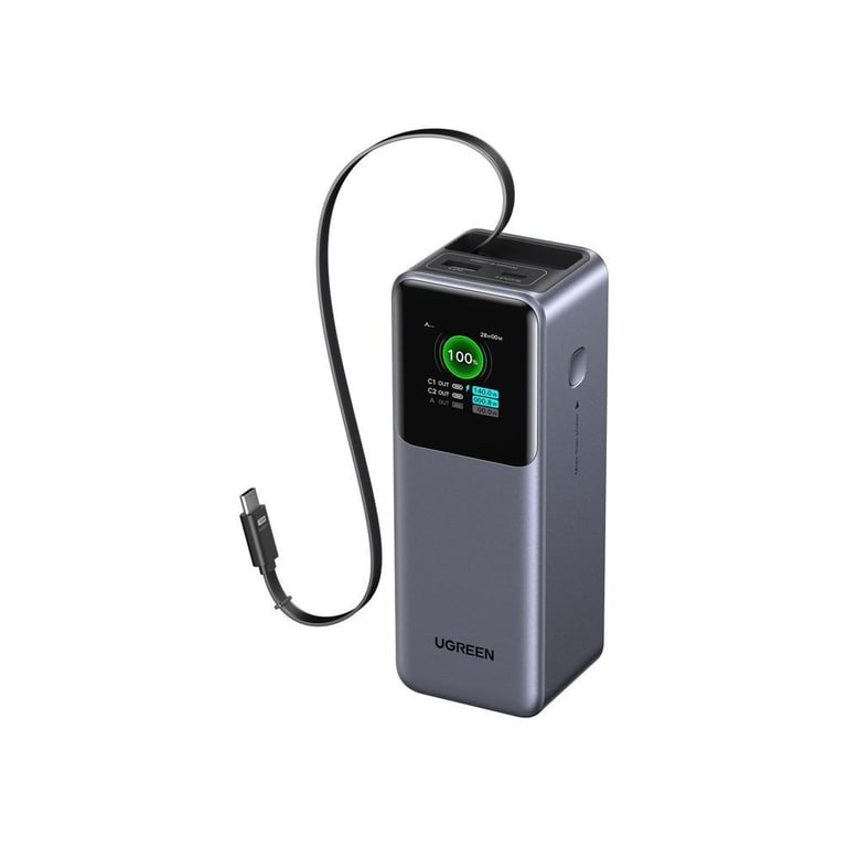 Power bank UGREEN Nexode 20000mAh avec câble rétractable Neuf - vue 3