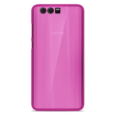 Coque silicone unie compatible Givré Rose Huawei Honor 9