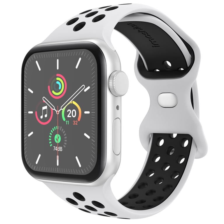 imoshion Bracelet sport? pour Apple Watch Series 1 á 9 / SE 384041 mm | Series 10 42 mm Taille / Pure Platinum & Neuf - vue 4