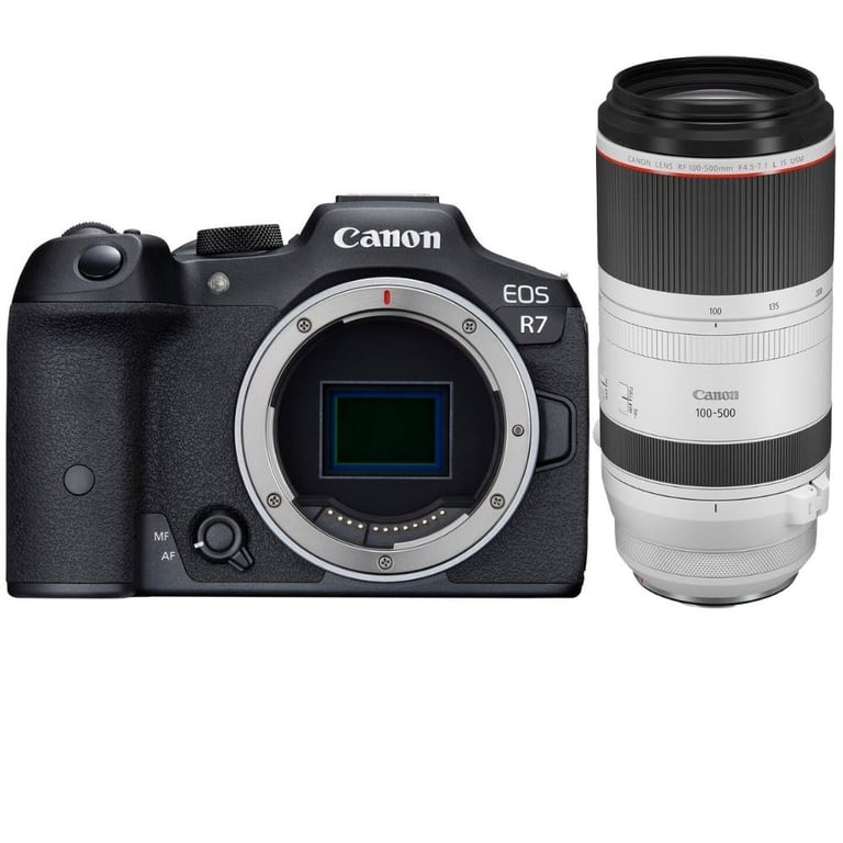 Canon EOS R7 + RF 100 500 mm F4.5 7.1 IS USM - vue 2