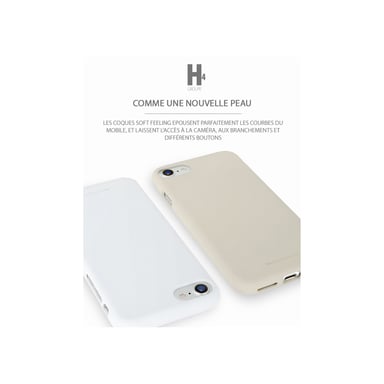 JAYM - Coque Silicone Soft Feeling Noire pour Samsung Galaxy S22 Plus – Finition Silicone – Toucher Ultra Doux