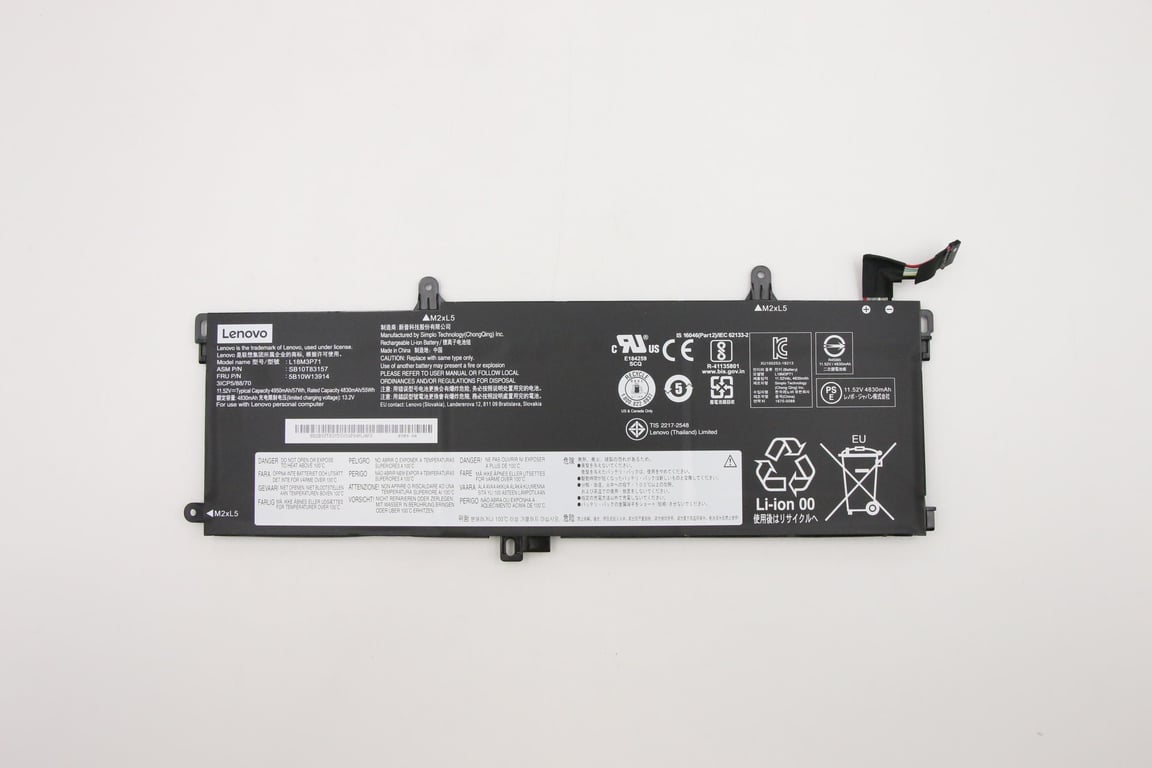 Lenovo 5B10W13914 composant de laptop supplémentaire Batterie Neuf
