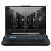 ASUS TUF Gaming A15 FA506NC-HN001W Notebook AMD Ryzen? 5 7535H 39,6 cm (15,6'') Full HD 16 GB DDR5-SDRAM 512 GB SSD NVIDIA GeForce RTX 3050 Wi-Fi 6 (802.11ax) Windows 11 Home Nero
