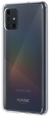 Carcasa híbrida invisible para Samsung Galaxy A51, Transparente