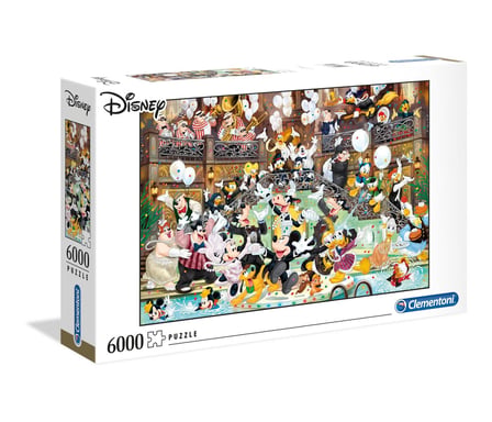 Clementoni Disney Gala Jeu de puzzle 6000 pièce(s) Dessins animés - Neuf