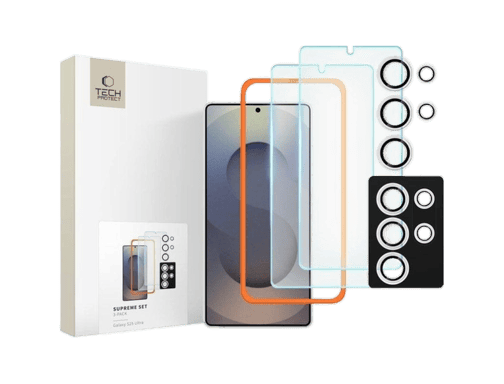 Protecteur d'écran Tech-Protect pour Samsung Galaxy S25 Ultra - Transparent