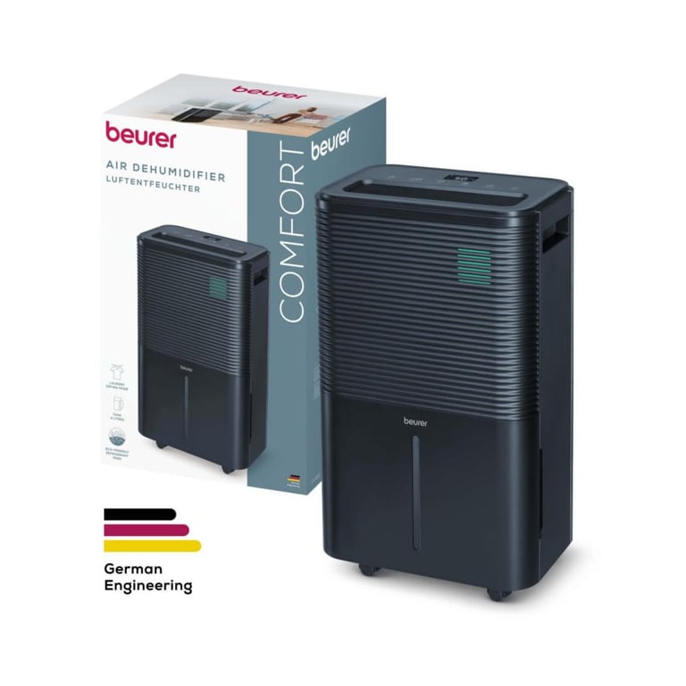 Déshumidificateur d'air BEURER LE 250 /jour Mode silencieux Séchage du linge - vue 4