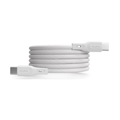 PURO PUCUSBCUSBCMAGWHI cable USB USB 3.2 Gen 2 (3.1 Gen 2) 1 m USB C Blanco
