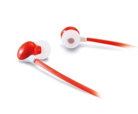 Bouchons d'oreille sans fil - Rouge (MAC060BT-R)
