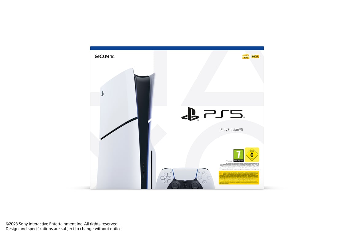 PS5 Slim 1 To - Console de jeux PlayStation 5 Slim (Standard)