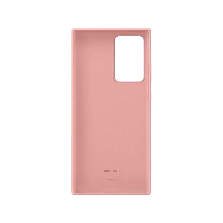 Samsung Coque en silicone pour Galaxy Note20 Ultra 5G - Mystic Marron - vue 4