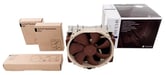 Noctua NH-U14S système de refroidissement d'ordinateur Processeur Refroidisseur 12 cm Marron, Acier inoxydable