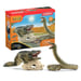 Coffret Duel Aligator/Anaconda, figurines animaux sauvages,  42559 Wild Life, Pour enfant des 3 ans