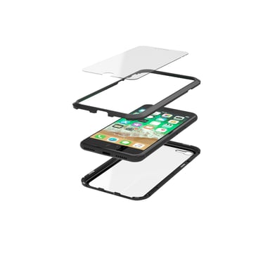Protezione magnetica +verre per iPhone 8