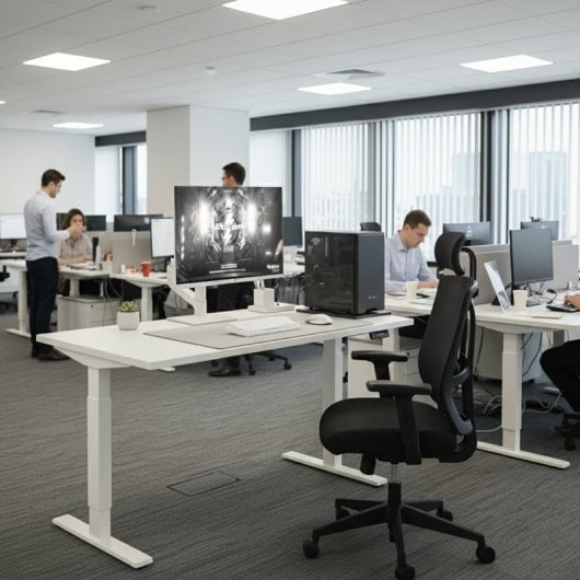 PC PcCom Work Intel Core i5 12400 500GB SSD Windows 11 Pro - vue 4