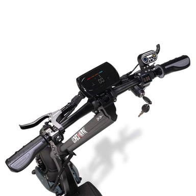 Patinete eléctrico Nanrobot D6+ 2.0 para adultos - Motor dual de 2000 W, batería de 52 V y 26 AH