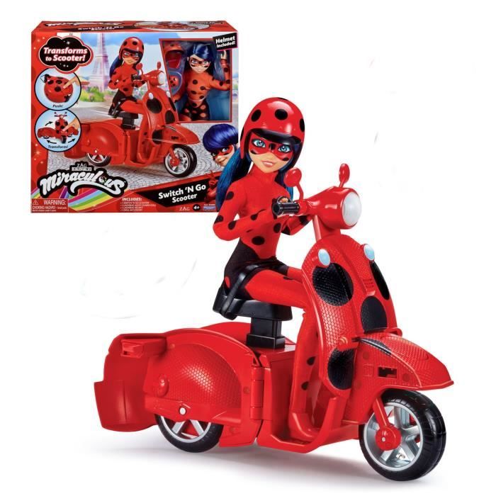 Bandai Miraculous Ladybug Scooter Marinette - vue 3