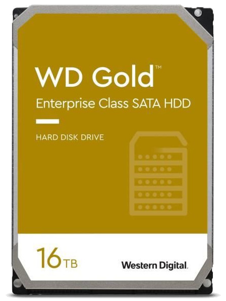 WD Gold? - Disque dur Interne - 16To - 7200 tr/min - 3.5 (WD161KRYZ)