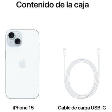 iPhone 15 (5G) 128 GB, Azul