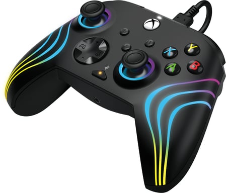 PDP Afterglow Wave Negro USB Gamepad PC, Xbox One, Xbox Series S, Xbox Series X