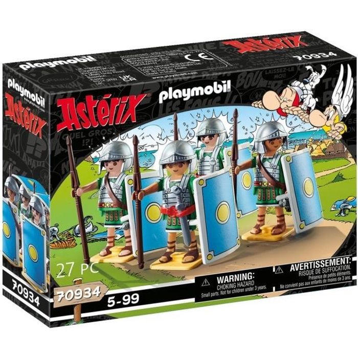 Astérix Les Légionnaires Romains Playmobil La Boîte De Jeu - vue 3