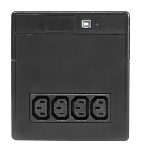 Riello NPW 1000 alimentation d'énergie non interruptible Interactivité de ligne 1 kVA 6 sortie CA Neuf - vue 2