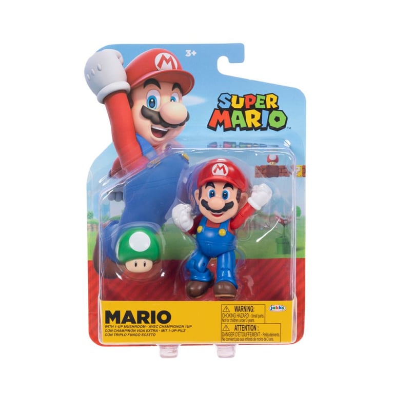 Figurine Nintendo Super Mario 10 cm - vue 2